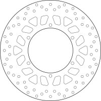 BREMBO Série Oro rond disque de frein rigide