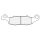 Plaquettes de frein en métal fritté CL BRAKES Racing - 2384RX3