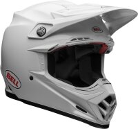Bell Moto-9s Flex Solid Helm - Weiß