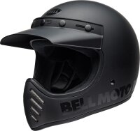 Bell Moto-3 Classic Helm - Matt/Glänzend Blackout