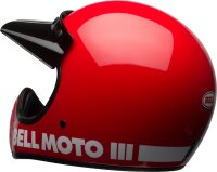 Casco Bell Moto-3 Classic - Rojo Brillante