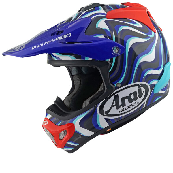 ARAI MX-V EVO Helm Stream - Blau