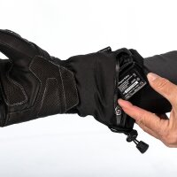 RST Paragon 6 Heated Waterproof Handschuhe Leder/Textil Schwarz