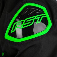 RST S-1 Jacke Textil Schwarz/Grau/Fluo Grün