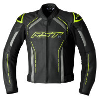 RST Lederjacke S1 Herren Neongelb