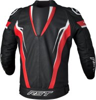 RST TracTech Evo 5 Lederjacke Herren Rot/Schwarz/Weiss