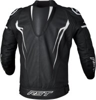 RST TracTech Evo 5 Lederjacke Herren Schwarz/WeisSchwarz