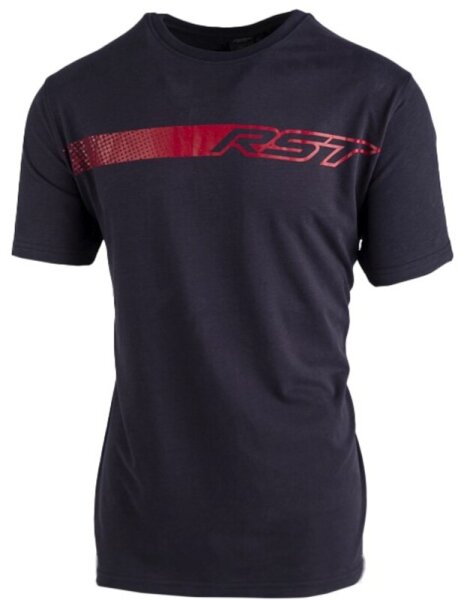 RST Fade T-shirt Navy/Rød