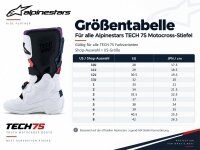 Stivali Alpinestars Tech 7S Blu/Nero/Bianco