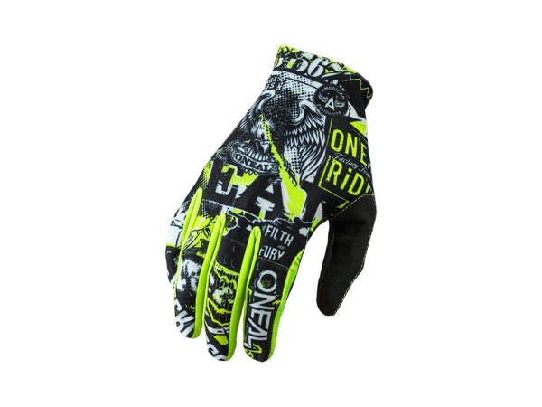 MATRIX Youth Glove ATTACK black/neon yellow XS/1-2