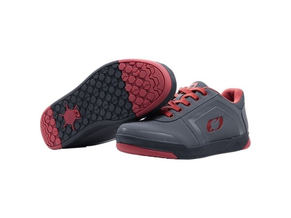 PINNED FLAT Pedal Shoe gray/red 41