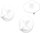 Set di viti di schermatura (VFW06/VFWR/VFW/VM/VFDT) Bianco