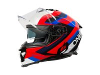 Oneal CHALLENGER Helm EXO schwarz/weiss/rot/blau