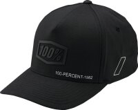 100percent Cap Shadow Flexfit Bk L/Xl