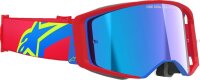 Alpinestars Mx beskyttelsesbriller Supertech Corp Rd/Bl Mi