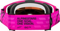 Alpinestars Mx Brille Vision 8 Corp Pink Mirr