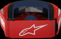 Alpinestars Vision 3 Wordmark Motocross Goggles [red]