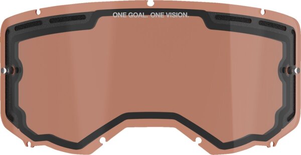 Alpinestars Lens Goggle Dbl Pane Vision 8-5-3 Aftrbrn Brilletilbehør [rød]