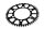PIGNONE RR ALLUMINIO SX85 50T BLK