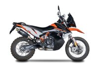MUFFLER DAKAR TIT DARK ECE KTM