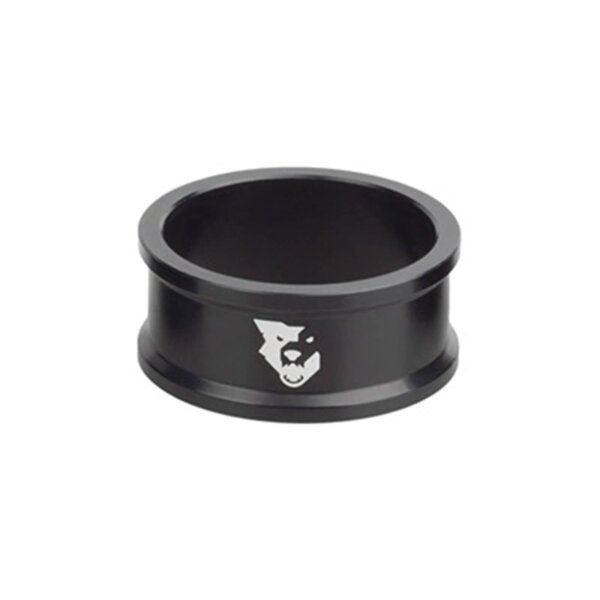 Wolf Tooth afstandsstykke til headset, 1 1/8", 15 mm, sort