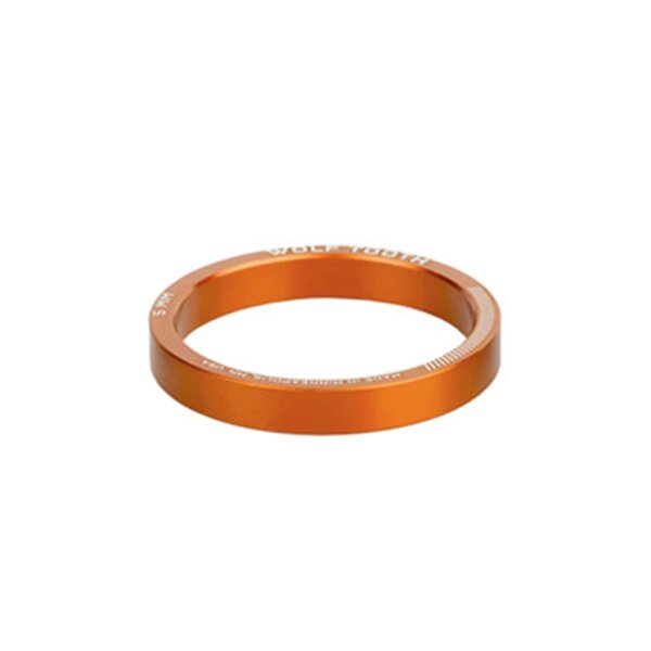 Wolf Tooth headset spacer, 1 1/8", 5mm, orange