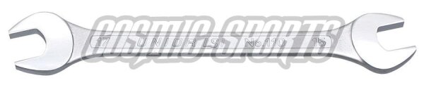 Unior 110/1 double open-end wrench, 13x15mm