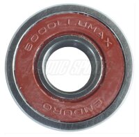 Cuscinetti Enduro 6000 LLU ABEC 3 MAX in ossido nero,...