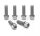 Viti dellattacco manubrio Ritchey Comp Trail/4Axis, 6 pezzi, acciaio inox, argento