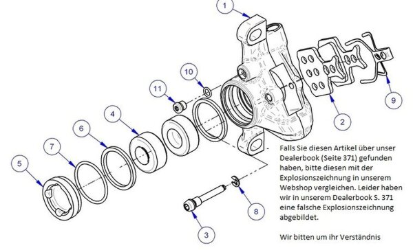 Zestaw śrub zacisków hamulcowych Formula CR1 | CR3 | C1 14-16 WYPRZEDAŻ
