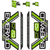 DVO Decal Set, 26", Emerald, green SALE