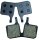 NG Sports semi-metal disc brake pads, Magura MT5/MT7/MT Trail VR, 2 pads, with bar