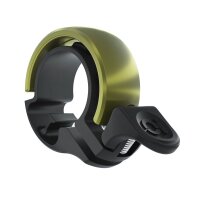 Knog Oi Classic Small Fahrradklingel, 22.2mm, black/olive