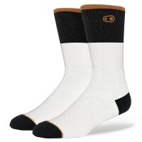 Crankbrothers Icon Casual Cotton Socken, white/gray/gum,...