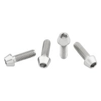 Wolf Tooth bottle cage titanium screws, M5x15mm, 4 pcs.,...