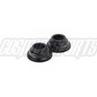 e*thirteen LG1 BOOST VR Endkappen, 110x20mm, black