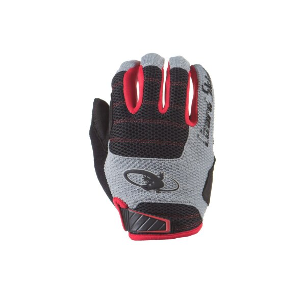 Lizard Skins Monitor AM handske, jet black/crimson, S/8 UDSALG