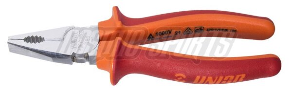 Unior 406/1VDEBI Pince combinée, 41mm, red