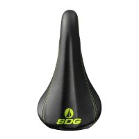 SDG Bel-Air RL Sattel, Stahl 7x7mm, black/green