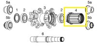 Crankbrothers Wheel Freehub Ersatzfreilauf, Cobalt/Iodine...
