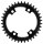 e*thirteen Helix R Kettenblatt, 40 Z., 107 BCD, 4-Loch, 11/12-fach, black