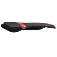 Sillín SDG I-Fly 2.0, I-Beam, negro/naranja