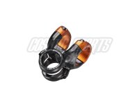 e*thirteen Plus Vorbau, 35.0mm, 40mm, 0°, black/naranja