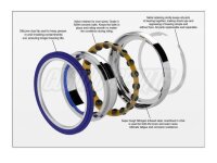 Enduro Bearings CXD MR 15267 LLB CN XD-15 Ceramic Lager,...