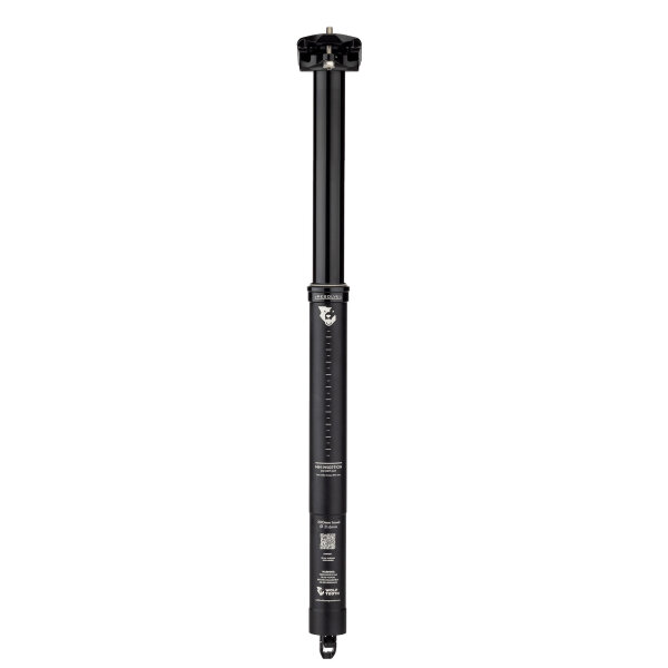 Zdalnie opuszczana sztyca podsiodłowa Wolf Tooth Resolve, 31,6 mm, 523 mm, 200 mm, bez dźwigni ReMote, czarna