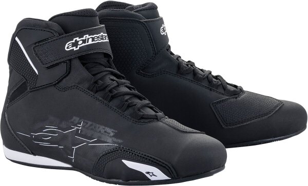 Alpinestars Schuhe Sektor Schwarz/Weiß