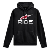 Alpinestars Hoodie Ride 4 Bk/W/Rd