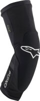 Alpinestars Protektor Knie Pgon + Schwarz/Weiß