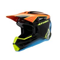Alpinestars Hjelm Børn Sm3 Fray Sort/Orange/Gul