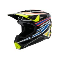 Alpinestars Hjelm Børn Sm3 Wurx Sort/Gul/B Y